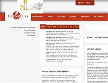 Tablet Screenshot of eatlocalcincy.com